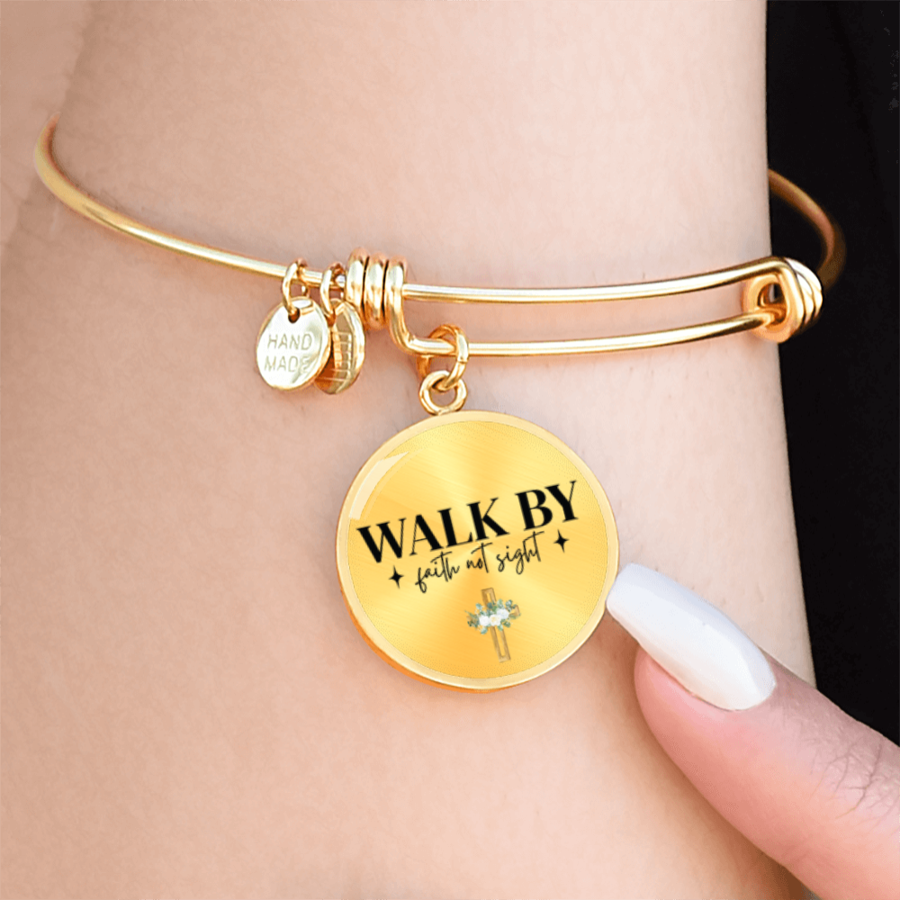 Walk by faith not Sight -Bracelet