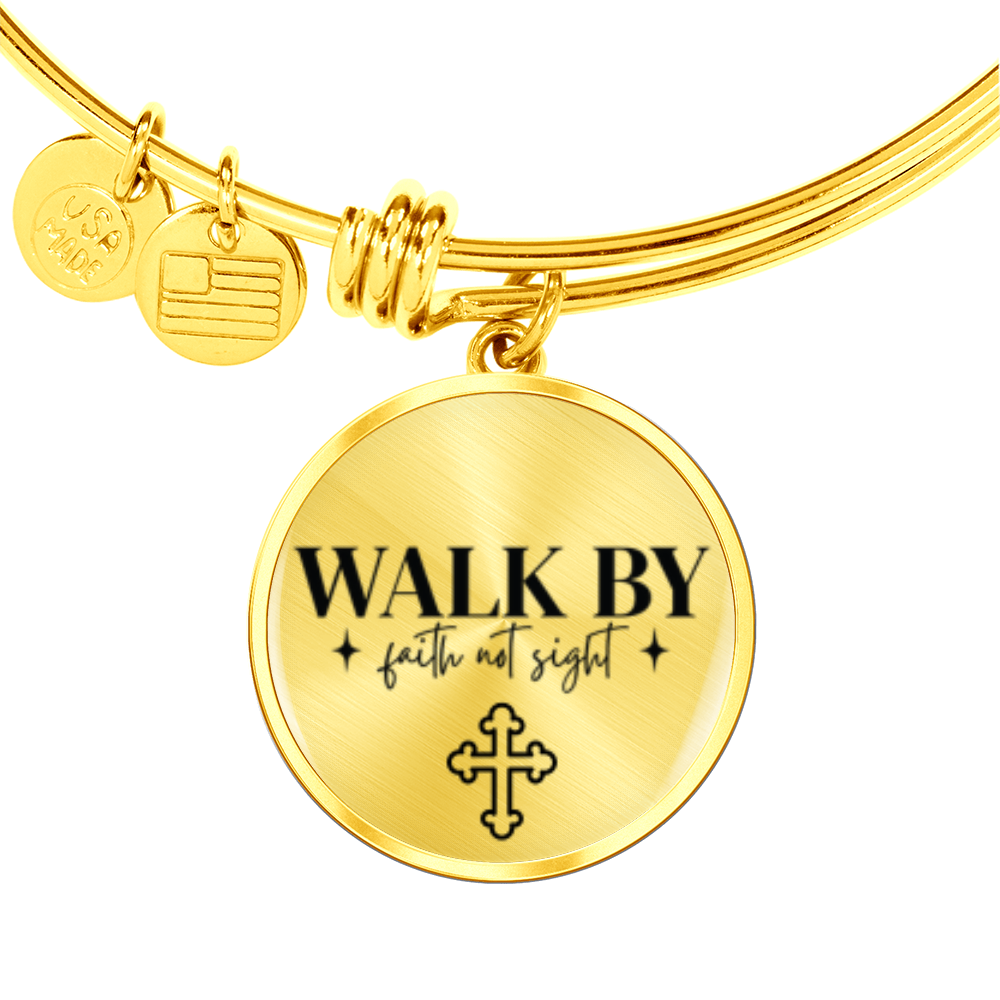 Walk by faith not Sight -Bracelet