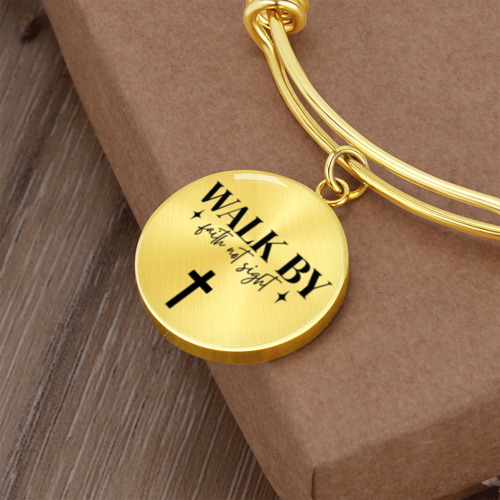 Walk by faith not Sight -Bracelet