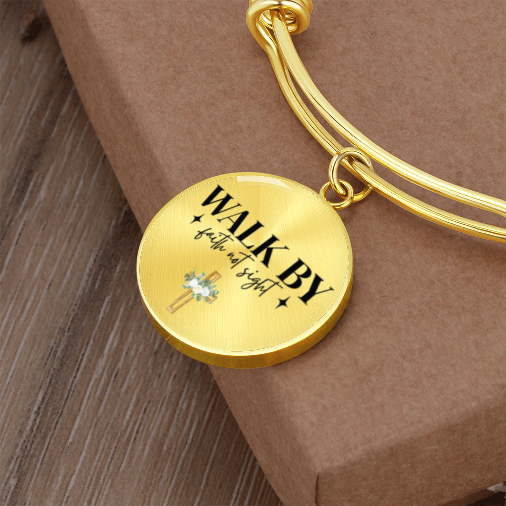 Walk by faith not Sight -Bracelet