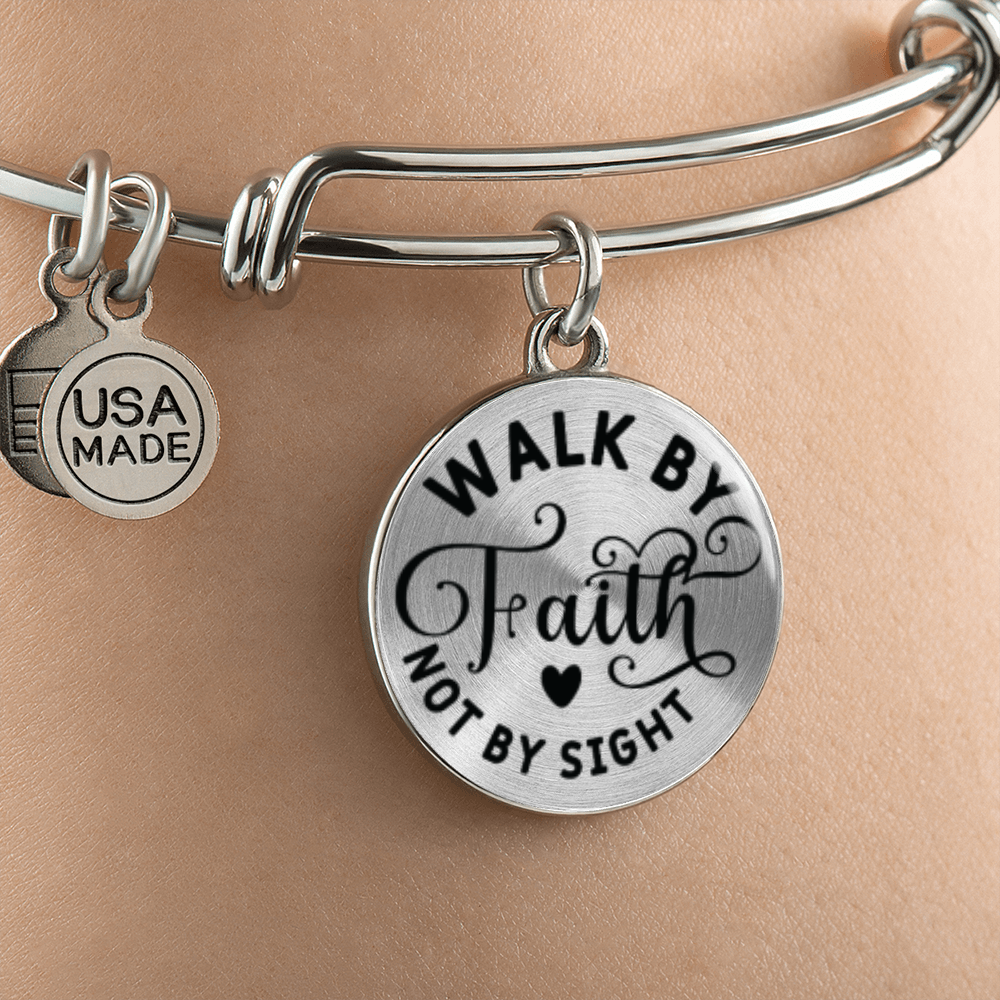 Walk by faith not by Sight -Bracelet