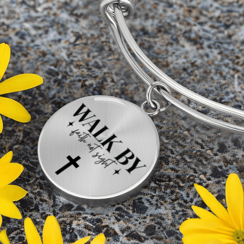 Walk by faith not Sight -Bracelet