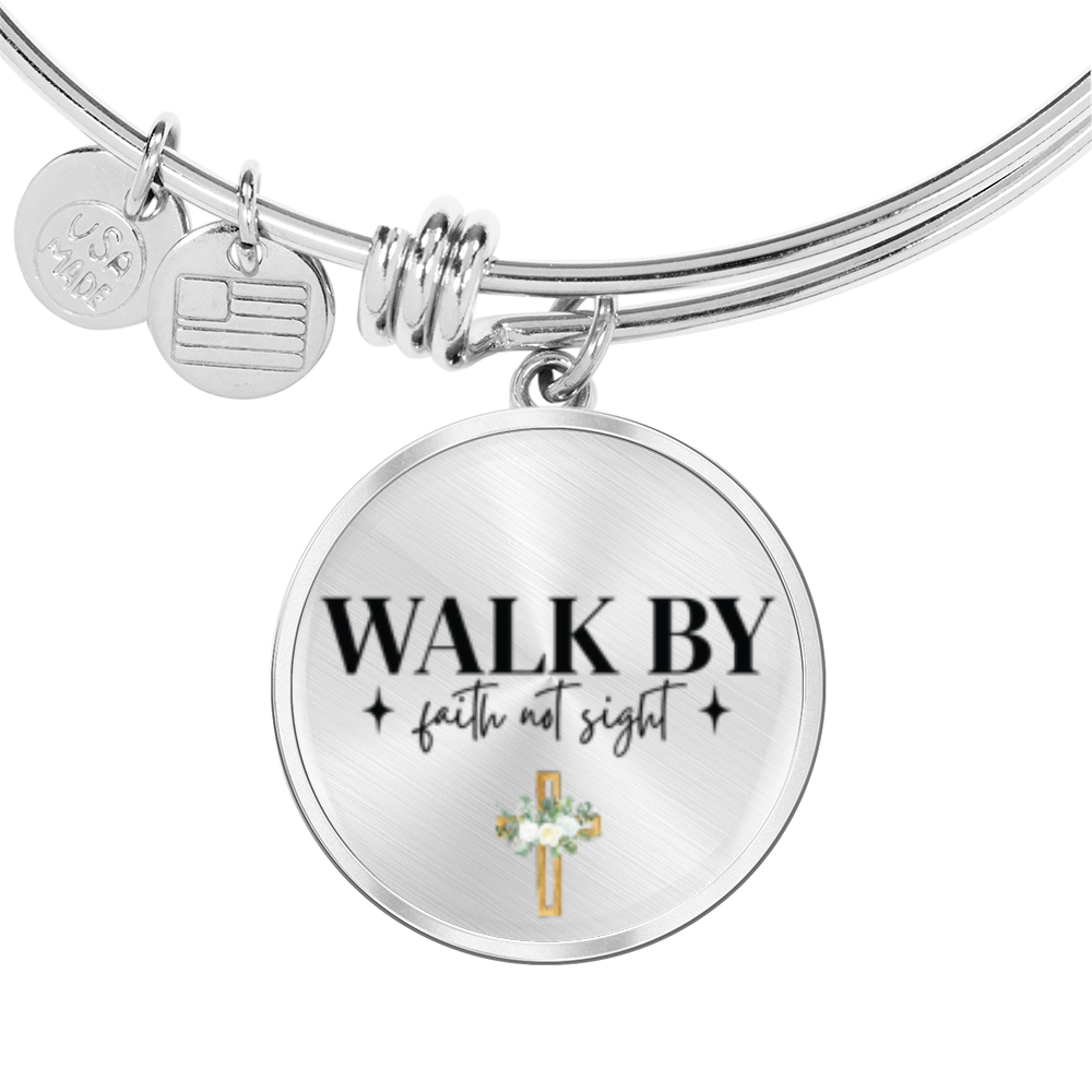 Walk by faith not Sight -Bracelet