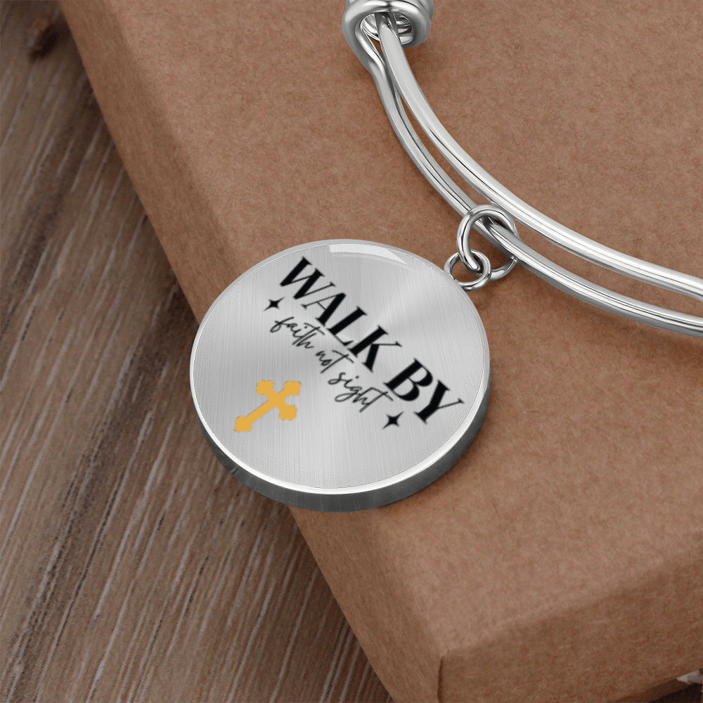 Walk by faith not Sight -Bracelet