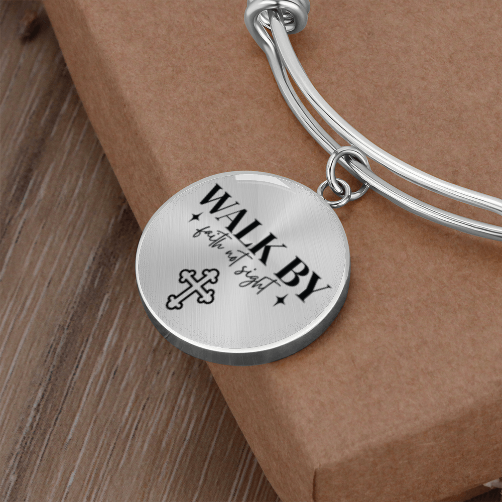 Walk by faith not Sight -Bracelet