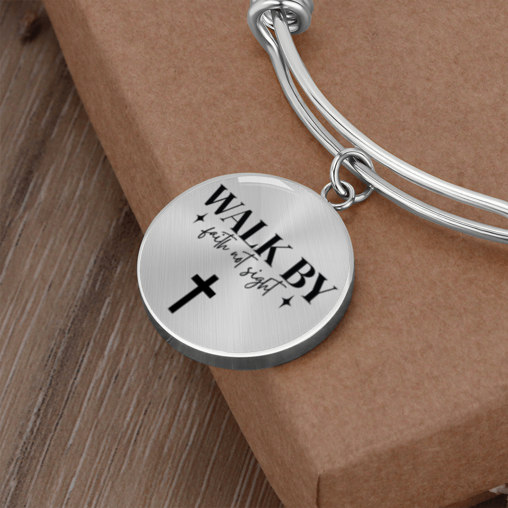 Walk by faith not Sight -Bracelet